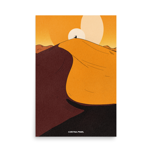 Poster "Sand Dune"