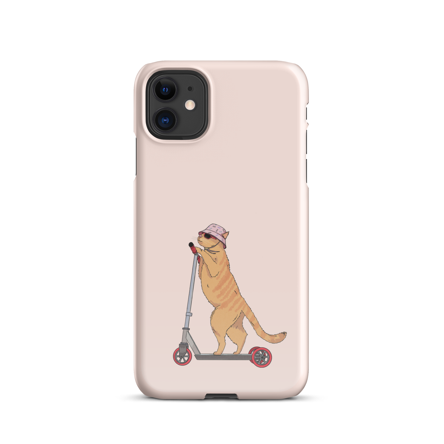 Snap case for iPhone® "Ginger Cat"