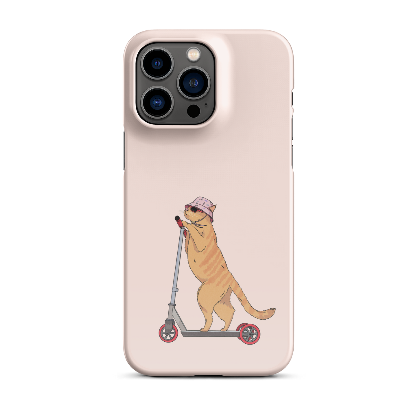 Snap case for iPhone® "Ginger Cat"