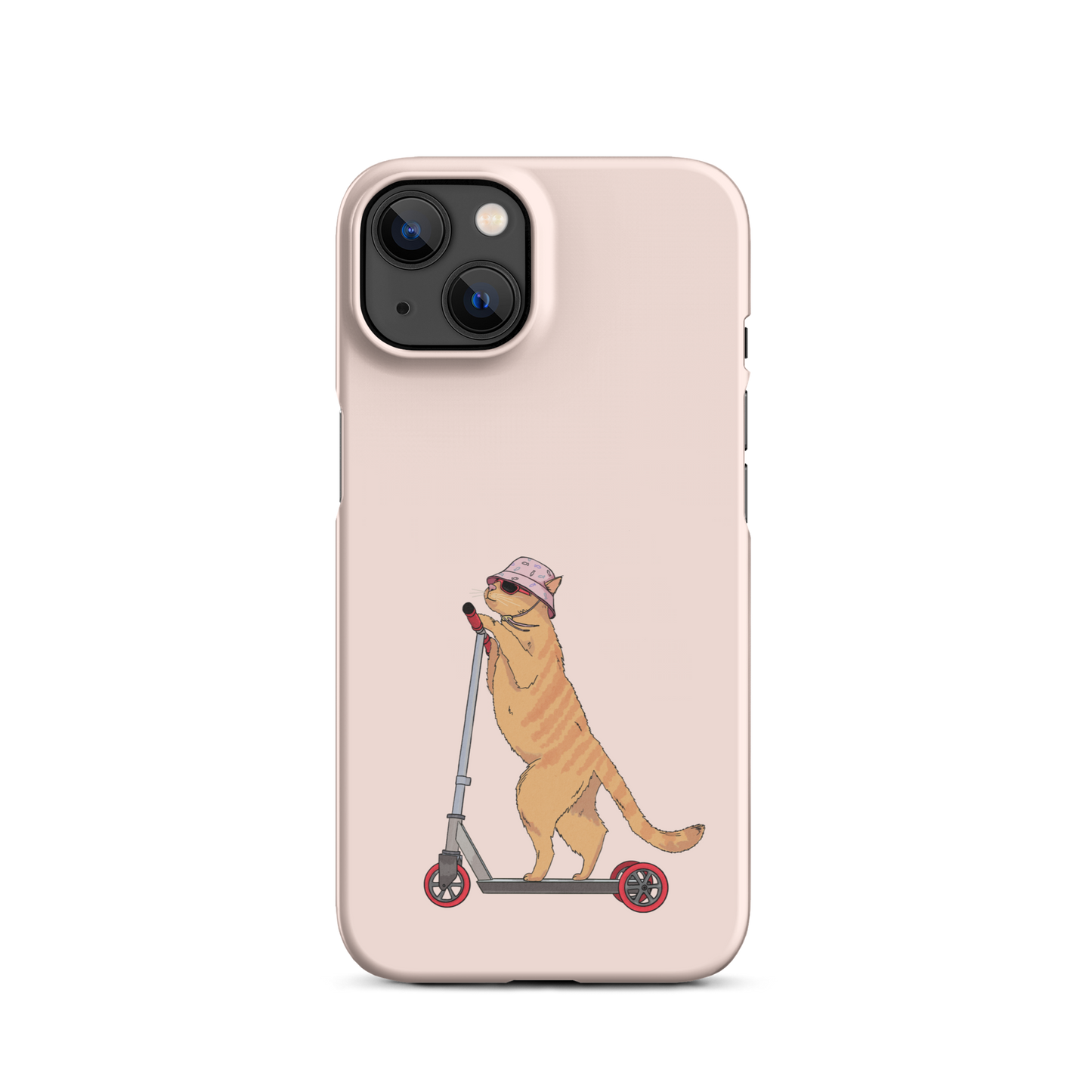 Snap case for iPhone® "Ginger Cat"