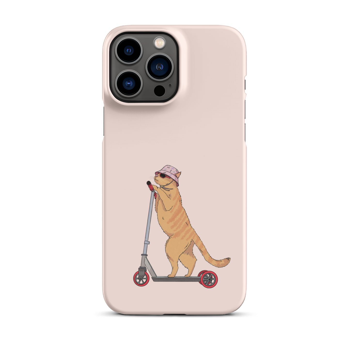 Snap case for iPhone® "Ginger Cat"