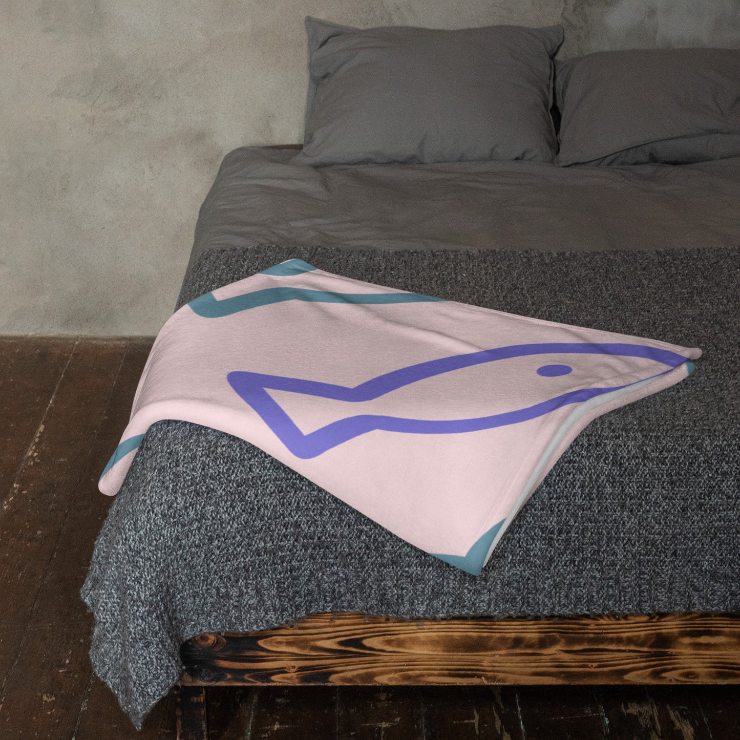 Throw Blanket "Fishes"