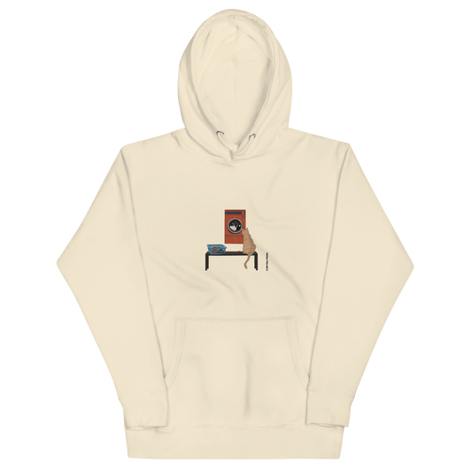 Unisex Hoodie "Ginger at the Laundry"